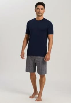 Night & Day Shirt Black Iris (075430) -Hanro night day shirt black iris 075430 2