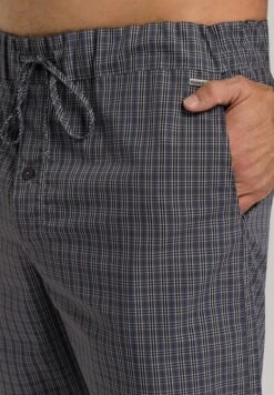 Night & Day Short Pant Grey Check (075433) -Hanro night day short pant grey check 075433 3