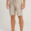 Night & Day Short Pants Desert Stripe (075117) -Hanro night day short pants desert stripe 075117