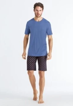 Night & Day Short Pyjama Mini Terrazzo (075110)