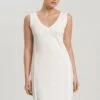 Pure Essence Sleeveless Nightdress Off White (077946) -Hanro pure essence sleeveless nightdress off white 07794