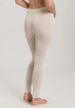 Pure Silk Leggings Pale Cream (071710) -Hanro pure silk leggings pale cream 071710 1