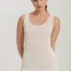 Pure Silk Tank Top Pale Cream (071717)