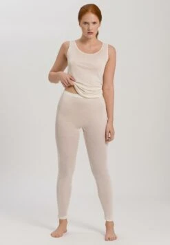 Pure Silk Tank Top Pale Cream (071717) -Hanro pure silk tank top pale cream 071717 2