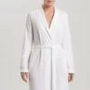 Robe Selection Jersey White (077302) -Hanro robe selection jersey white 077302