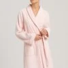 Robe Selection Plush Tender Rose (077127) -Hanro robe selection plush tender rose 077127