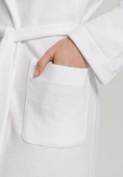 Robe Selection Plush White (077127) 9 Robe Selection Plush White (077127) -Hanro robe selection plush white 077127 3