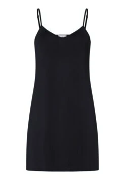 Satin Deluxe Bodydress Black (071065) -Hanro satin deluxe bodydress black 071065 2