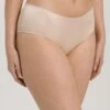Satin Deluxe Maxi Brief Natural (071061) -Hanro satin deluxe maxi brief natural 071061