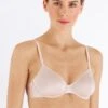 Satin Deluxe U/Wire Bra Natural (071072) -Hanro satin deluxe u wire bra natural 071072