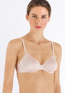 Satin Deluxe U/Wire Bra Natural (071072)