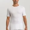 Sea Island Cotton Shirt White (073174) -Hanro sea island cotton shirt white 073174