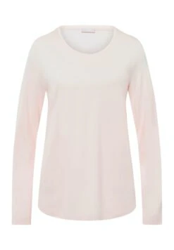 Sleep & Lounge Long Sleeve Shirt Pink Mauve (077844) -Hanro sleep lounge long sleeve shirt pink mauve 077844 4