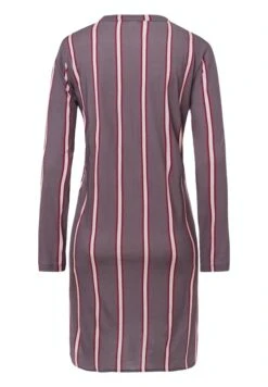 Sleep & Lounge Nightdress Sleek Stripe (077618) -Hanro sleep lounge nightdress sleek stripe 077618 5