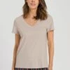 Sleep & Lounge Shirt Pumice (077876) -Hanro sleep lounge shirt pumice 077876