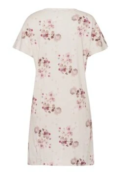 Sleep & Lounge Short Sleeve Nightdress Watery Blossoms (077935) -Hanro sleep lounge short sleeve nightdress watery blosso 5