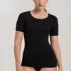Soft Touch Shirt Black (071258) -Hanro soft touch shirt black 071258