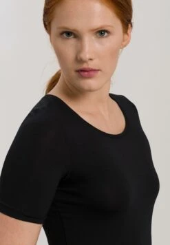 Soft Touch Shirt Black (071258) -Hanro soft touch shirt black 071258 3