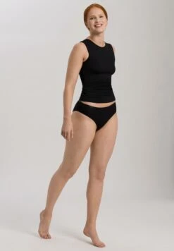 Soft Touch Top Black (071261) -Hanro soft touch top black 071261 2