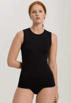 Hanro 12 Soft Touch Top Black (071261)