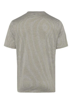 Sporty Stripe V-Neck T-Shirt Toned Green Stripe (074083) 13 Sporty Stripe V-Neck T-Shirt Toned Green Stripe (074083) -Hanro sporty stripe v neck t shirt toned green stripe 07 5