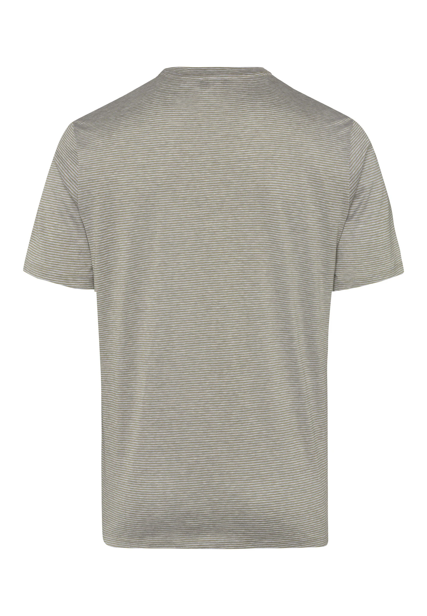 Sporty Stripe V-Neck T-Shirt Toned Green Stripe (074083) 8 Sporty Stripe V-Neck T-Shirt Toned Green Stripe (074083) - Afbeelding 6