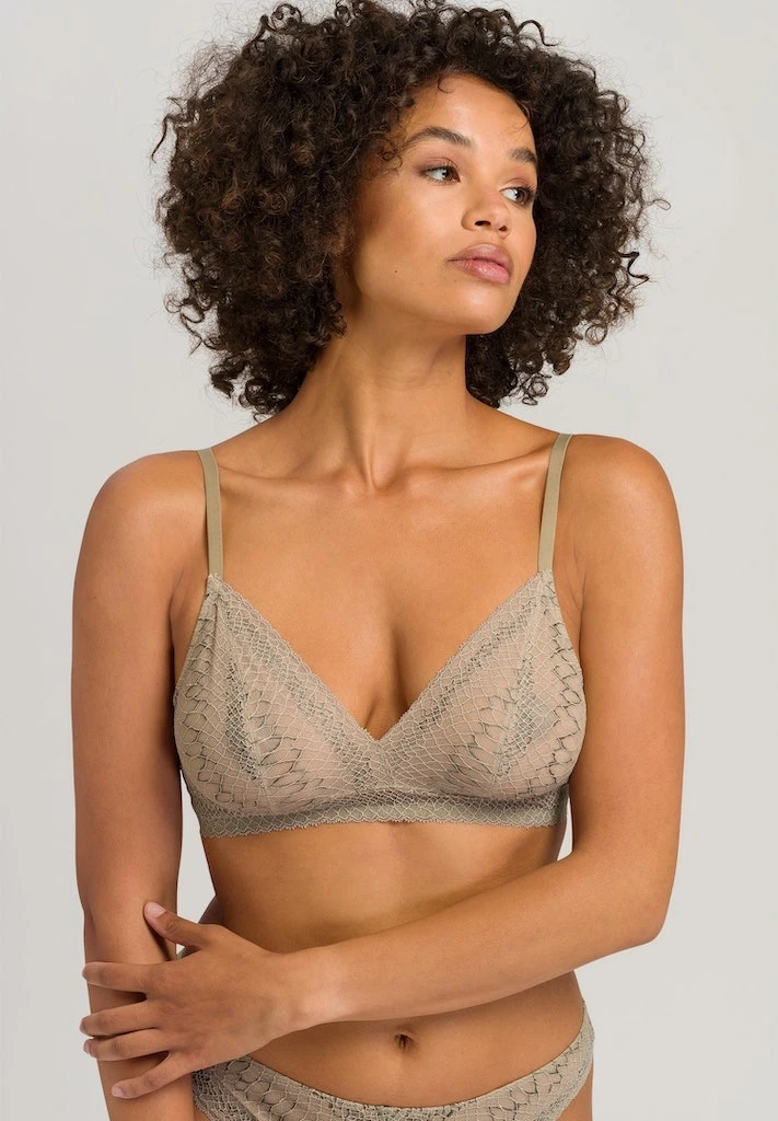 Thalie Soft Cup Bra Animal Lace Coriander (072940) 6 Thalie Soft Cup Bra Animal Lace Coriander (072940) - Afbeelding 4