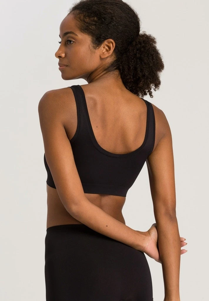 Touch Feeling Crop Top Black (071810) 4 Touch Feeling Crop Top Black (071810) - Afbeelding 2