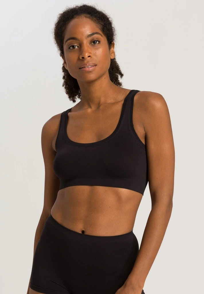 Touch Feeling Crop Top Black (071810) 3 Touch Feeling Crop Top Black (071810)