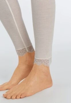 Woolen Lace Legging Vanilla (072847/072732) -Hanro woolen lace legging vanilla 072847 072732 3