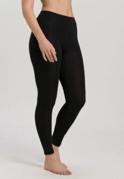 Woolen Silk Leggins Black (071422)