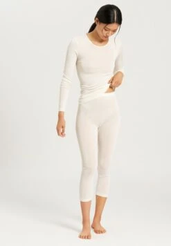 Woolen Silk Long Sleeve Cygne (071409) -Hanro woolen silk long sleeve cygne 071409 3