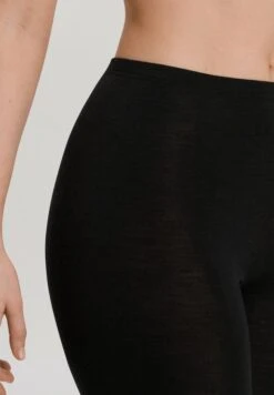 Woolen Silk Shortleg Pants Black (071421) -Hanro woolen silk shortleg pants black 071421 3
