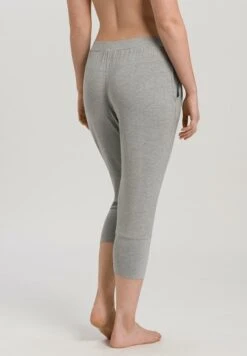 Yoga Pants 3/4 Length Grit Melange (078389) -Hanro yoga pants 3 4 length grit melange 078389 1