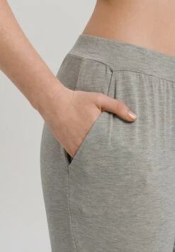 Yoga Pants 3/4 Length Grit Melange (078389) -Hanro yoga pants 3 4 length grit melange 078389 3