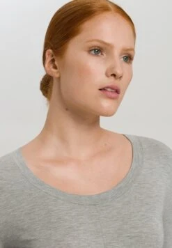 Yoga Shirt Grit Melange (077994) -Hanro yoga shirt grit melange 077994 3